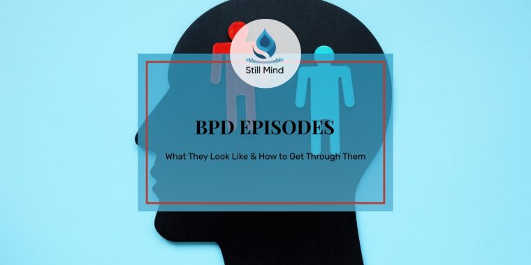 BPD episodes in borderline personality disorder.